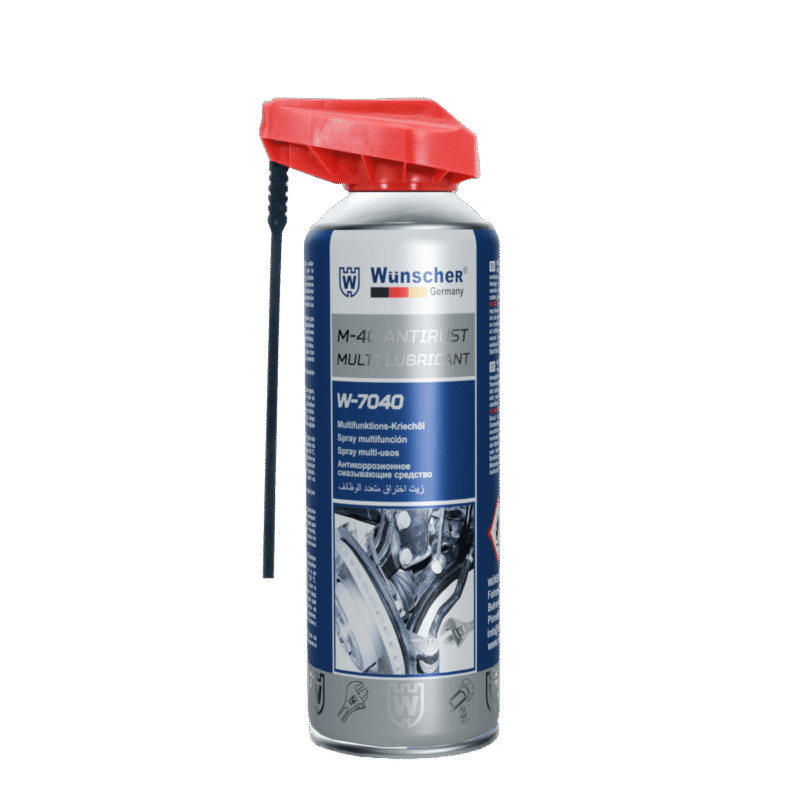 SO-40 Multi Lubricant 400ml W7040 - Dầu Xịt chống gỉ sét & bôi trơn đa năng (400 ml) – Dưỡng kim loại, phá kẹt bu-lông, bảo vệ bề mặt hiệu quả Wunscher Của Đức